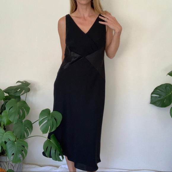 Amanda Smith 8 Black Midi Dress - Picture 10 of 17